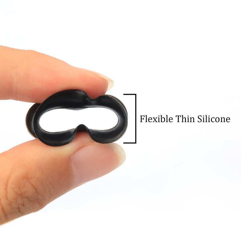 COCHARM 20 PCS Thin Silicone Ear Plugs Tunnels Double Flared Flexible Tunnel Ear Stretching Plug Gauge Body Piercing Jewelry 1/2"(12MM) - Image 3